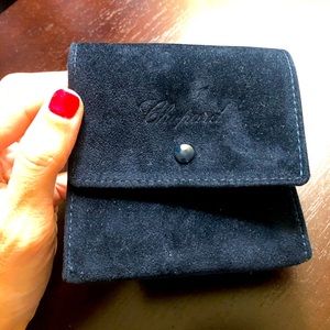 Chopard velvet jewelry bag